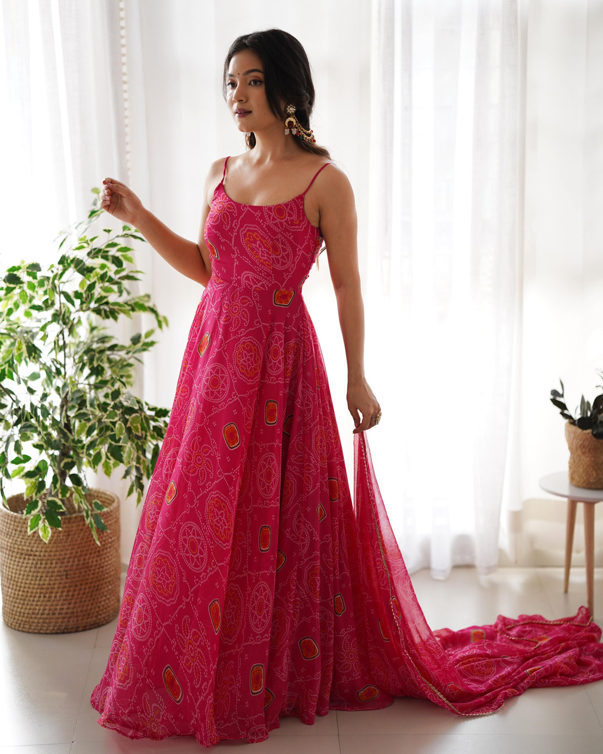 Launched This Chic Yet Classy Bhandhej Anarkali Suit With Trendy Back Neck