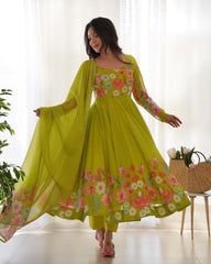 New Colour Added To Our Best Selling Anarkali gown