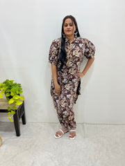 Prince Balloon Sleeve Kurti with Modern Print