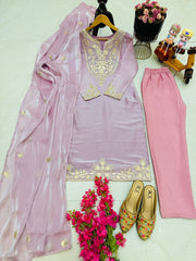 Pakistani Kurti Pant and Dupatta Set